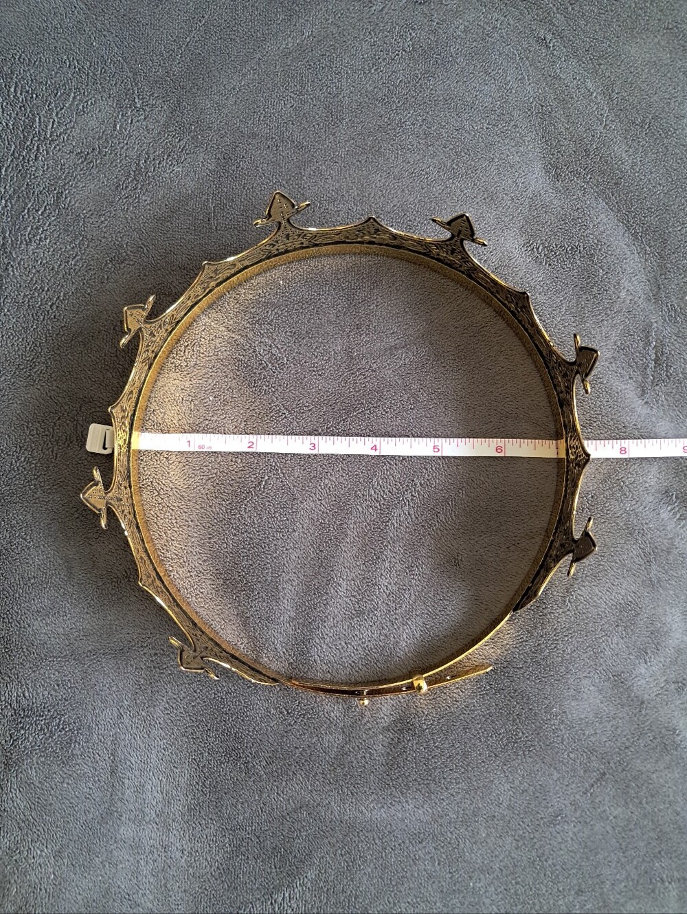 Ornate Gold Metal Crown - Set of 2 - Picture 5 of 7